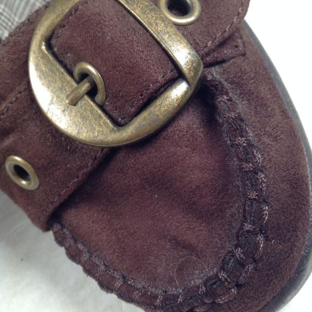 American Eagle Women Wedge Loafers Shoes Brown Size 8.5 - Picture 11 of 13